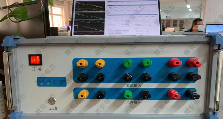 交直流有載分接開關(guān)測試儀校驗裝置外觀