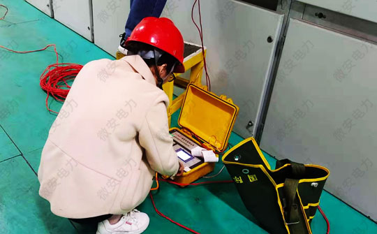 電容電流測試現(xiàn)場 電容電流測試現(xiàn)場