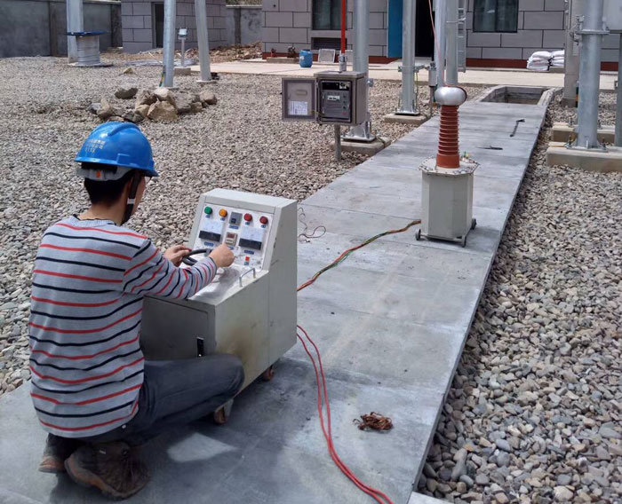 串級試驗變壓器接線原理圖