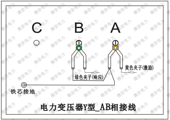 Y型變壓器_AB相接線(xiàn) Y型變壓器_AB相接線(xiàn)