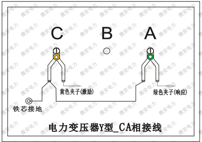 Y型變壓器_CA相接線(xiàn) Y型變壓器_CA相接線(xiàn)