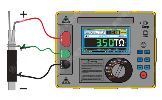 10kV電纜絕緣電阻測試接線 10kV電纜絕緣電阻測試接線