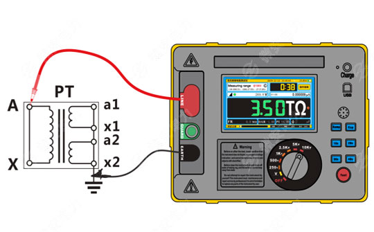 10kV變壓器絕緣電阻測試接線 10kV變壓器絕緣電阻測試接線