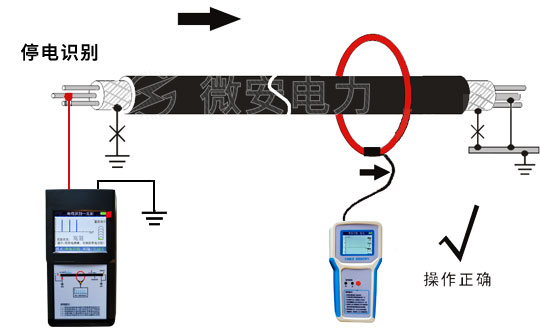 高壓電纜識(shí)別儀接線