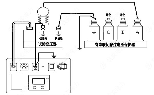 過電壓保護(hù)器測試儀接線圖 過電壓保護(hù)器測試儀接線圖