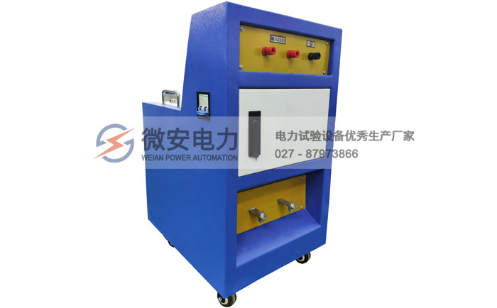 交流大電流發(fā)生器背部側(cè)面